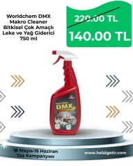 Worldchem DMX Makro Cleaner Bitkisel Çok Amaçlı Leke ve Yağ Giderici 750 ml