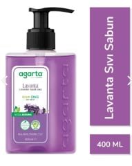 Agarta Doğal Krem Etkili Sıvı Sabun Lavanta 400 ml