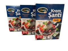 Tatarası Sade Krem Şanti 225 GR*3lü Set