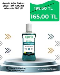 Agarta Ağız Bakım Suyu Tam Koruma Alkolsüz 500 Ml