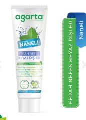 Agarta Doğal Naneli Diş Macunu 100 ml/130 Gr